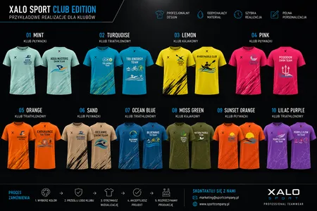 Koszulka XALO SPORT CLUB EDITION – Twoja klubowa kolekcja