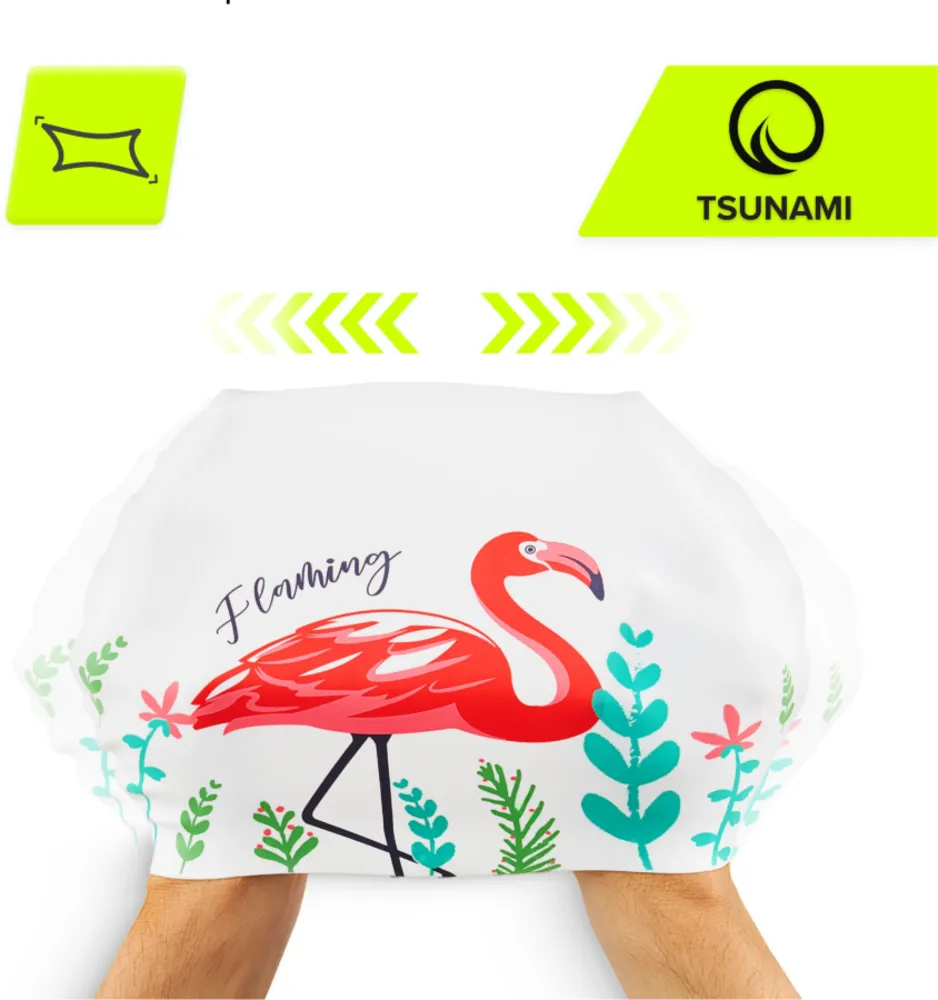 TSUNAMI CZEPEK FLAMINGO 100% SILICONE