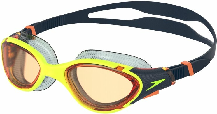 SPEEDO OKULARY BIOFUSE 2.0 TRUE NAVY HYPER ORANGE 800233214507