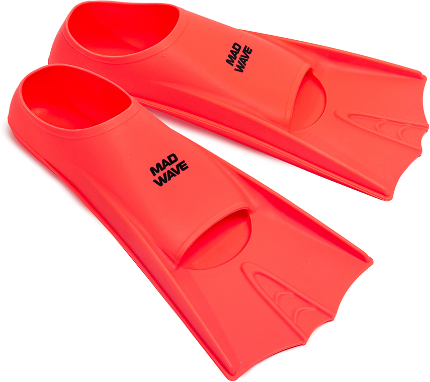 MAD WAVE PŁETWY KRÓTKIE FLIPPERS SHORT RED  M074302405W