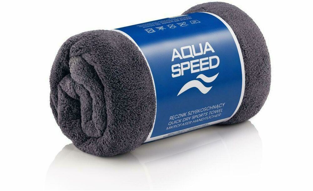 AQUA SPEED RĘCZNIK DRY CORAL 50X100 GRAFIT