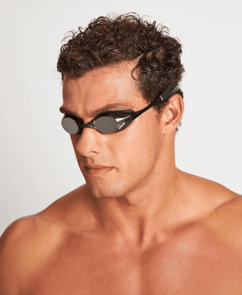 ARENA COBRA SWIPE MIRROR   BLACK SILVER BLACK  004196/550