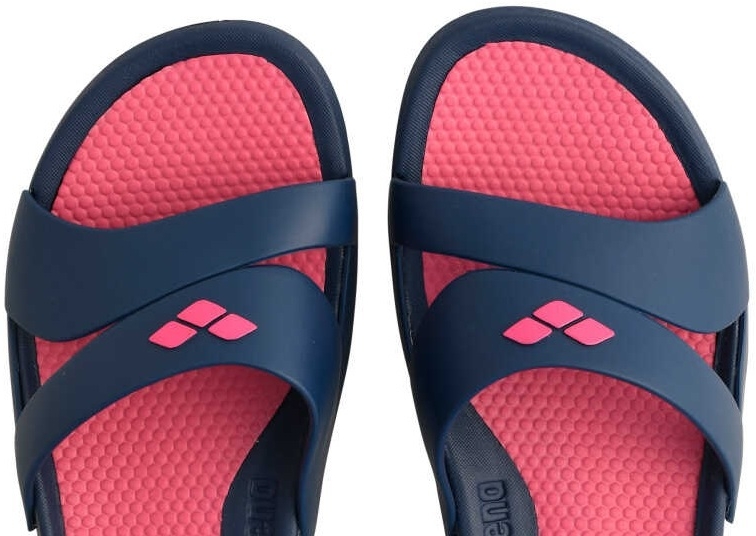 ARENA DAMSKIE KLAPKI NINA navy-magenta-navy  003787103