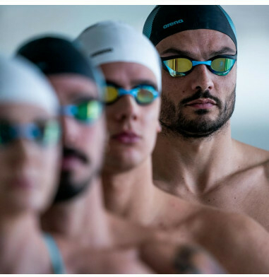 ARENA OKULARKI COBRA CORE SWIPE MIRROR AQUA BLACK 003251999