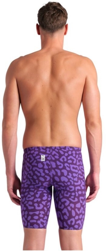 ARENA MĘSKI STRÓJ STARTOWY POWERSKIN CARBON AIR2 LEOPARD VIOLET JAMMER