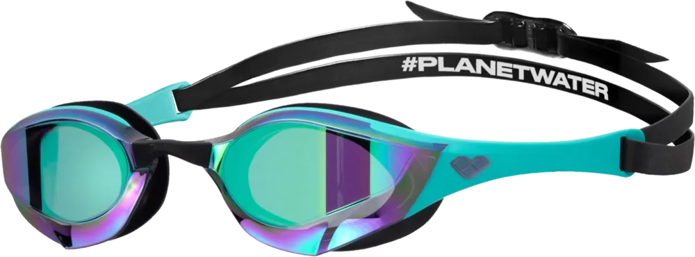 ARENA OKULARKI COBRA EDGE SWIPE MIRROR GOGGLES EMERALD PEACOCK BLACK  006870/180