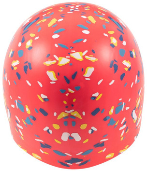 ARENA CZEPEK PŁYWACKI POOLISH MOULD CONFETTI RED 1E774/243