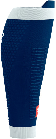 COMPRESSPORT OPASKI NA ŁYDKI R2 3.0  BLUE WHITE
