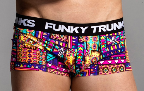 FUNKY TRUNKS BIELIZNA MĘSKA UNDERWEAR INCA ICON