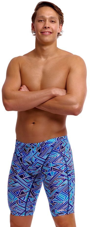 FUNKY TRUNKS SZORTY MĘSKIE JAMMERS BLUE BITS FTS003M72291