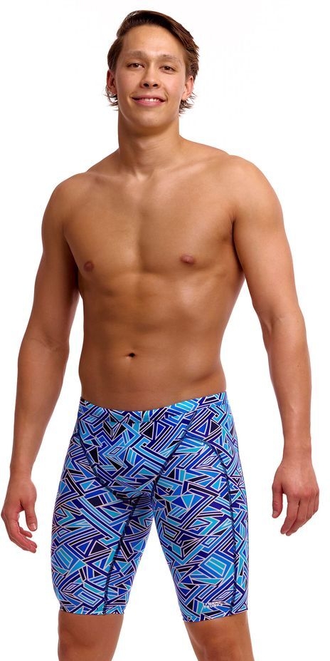 FUNKY TRUNKS SZORTY MĘSKIE JAMMERS BLUE BITS FTS003M72291