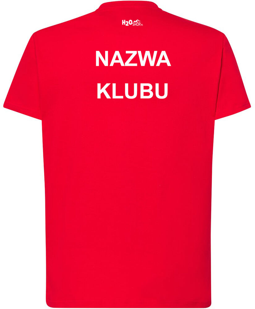 BAWEŁNIANA KOSZULKA Z TWOIM NADRUKIEM RED