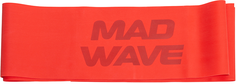 MAD WAVE STRETCH BAND GUMA OPOROWA CZERWONA  LATEX FREE RESISTANCE BAND M133303205W