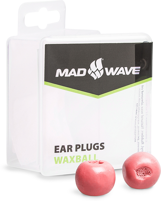 MAD WAVE ZATYCZKI DO USZU  EARPLUGS WAXBALL  M071701