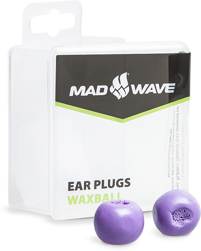 MAD WAVE ZATYCZKI DO USZU  EARPLUGS WAXBALL  M071701