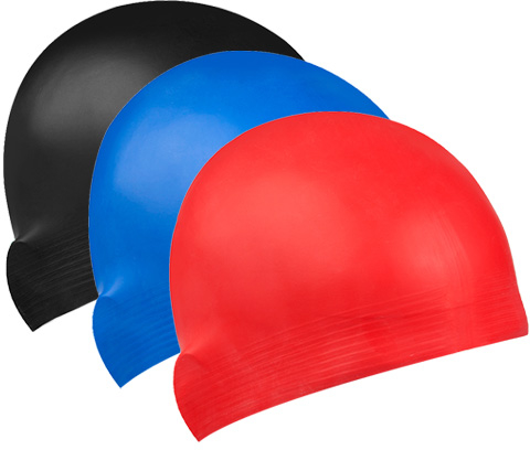 MAD WAVE CZEPEK PŁYWACKI LATEX CAP SOLID