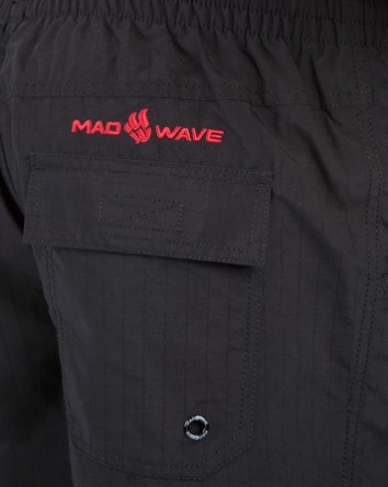 MAD WAVE SPODENKI SWIMMING SHORTS SOLIDS BLACK