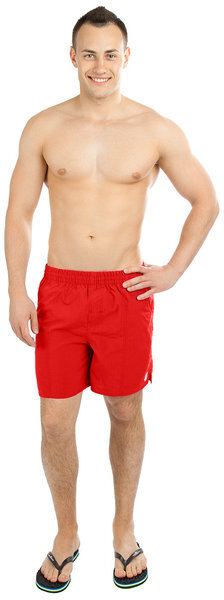 MAD WAVE SPODENKI SWIMMING SHORTS SOLIDS RED M023106