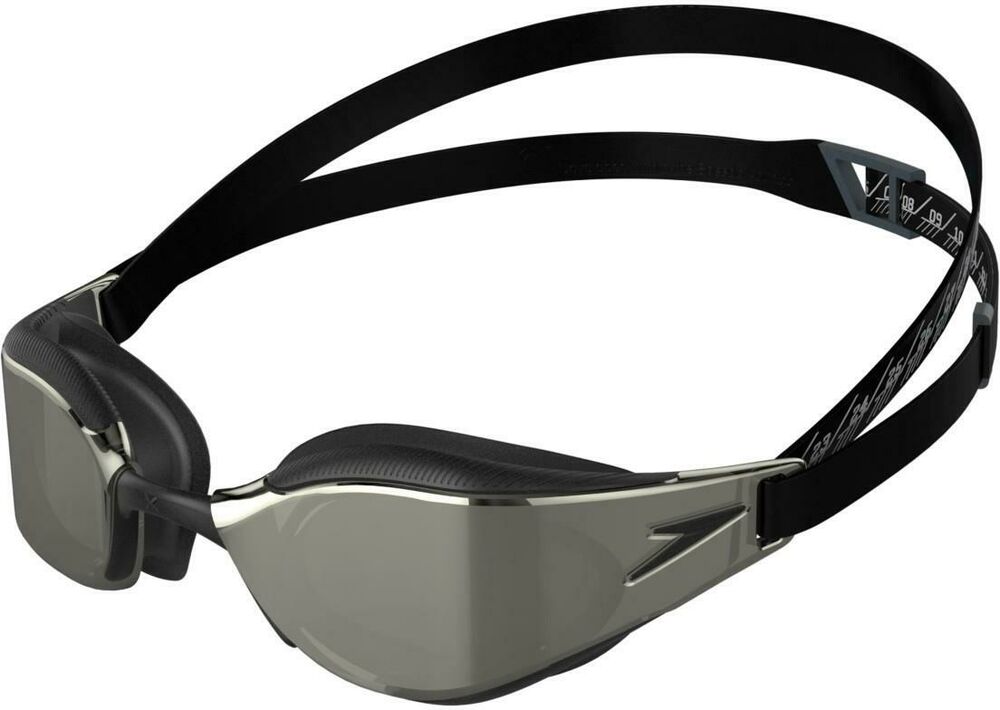 SPEEDO OKULARY FASTSKIN HYPER ELITE MIRROR AU BLACK OXID GREY CHROME   8-12818F976