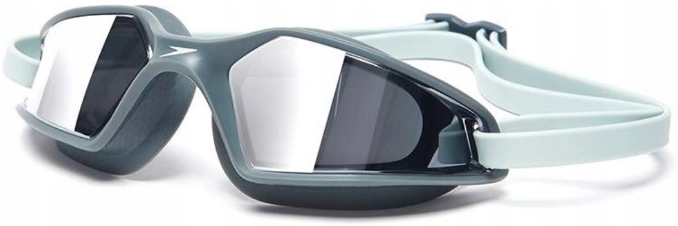 SPEEDO OKULARY PŁYWACKIE HYDROPULSE MIRROR ARDESIA COOL GREY CHROME  8-12267D645