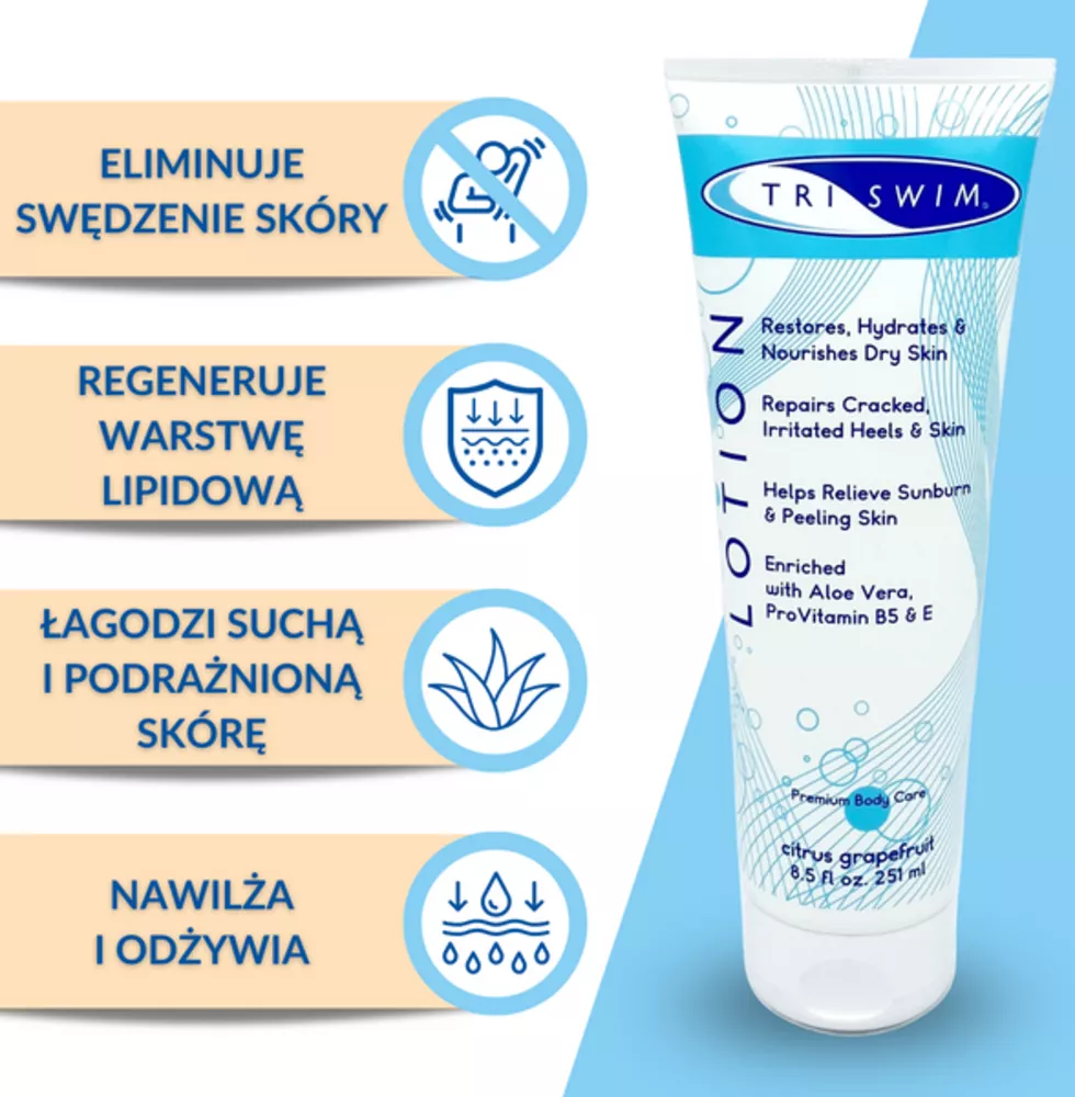 TRISWIM BALSAM NAWILŻAJĄCO-ŁAGODZĄCY DO CIAŁA 251 ml LOTION ZEN GRAPEFRUIT