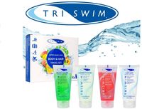 TRISWIM ZESTAW PODRÓŻNY  PRZED I PO PŁYWANIU - Travel Set ( 4X90 ml )